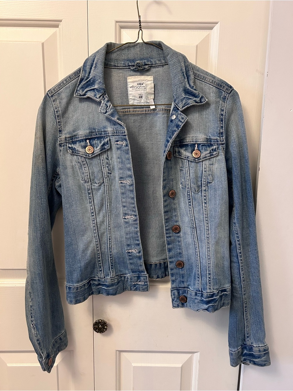 H&M Light Wash Denim Jacket - Women's Jean Jacket